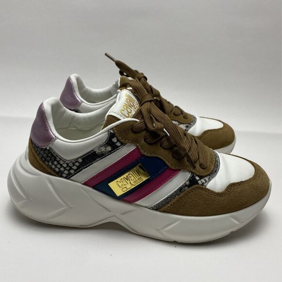 Cavalli Class Chunky Sneakers Size 36 - Picture 7 of 11
